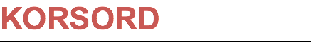 KORSORD